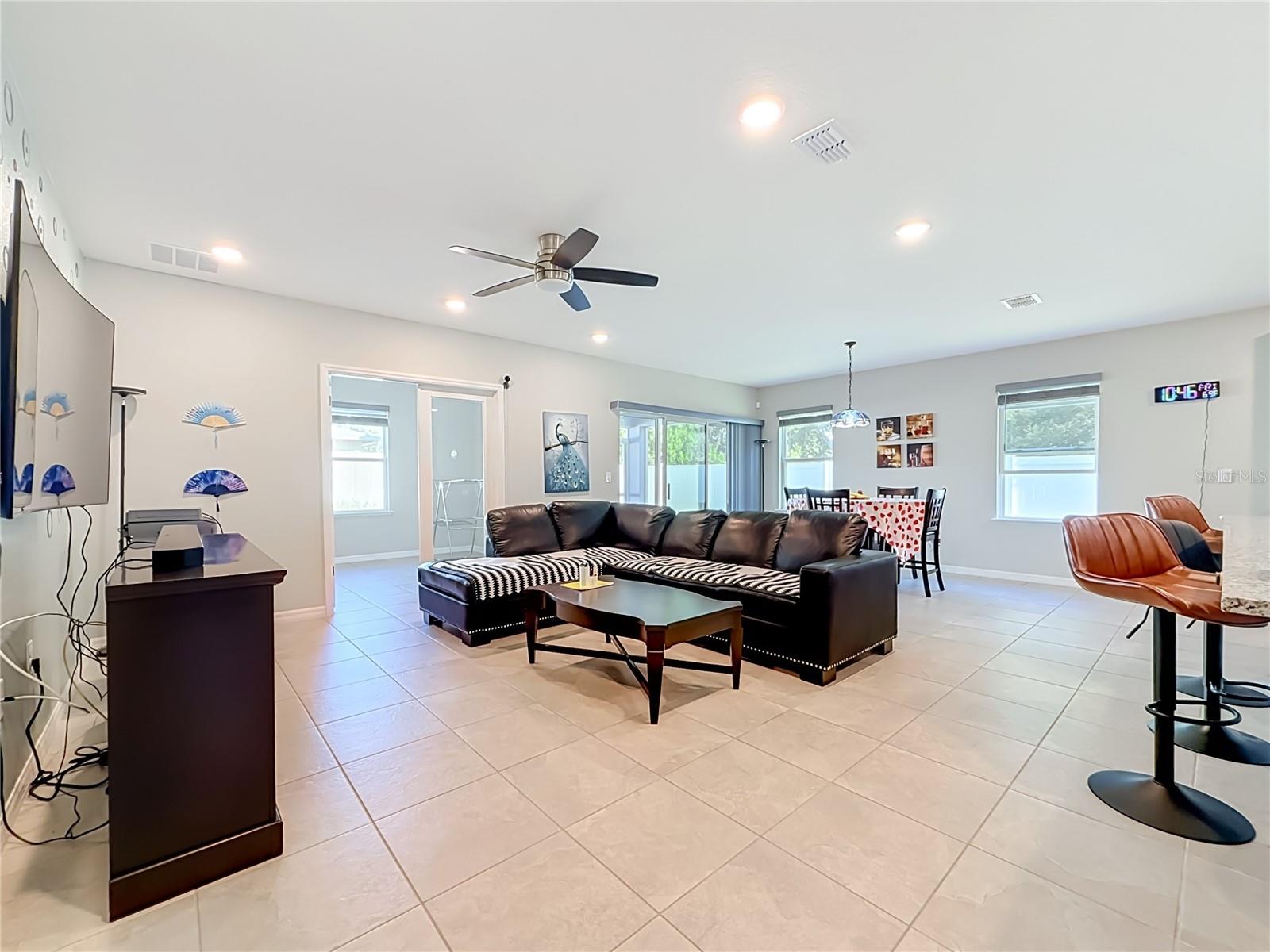 Living Area - Dining Area