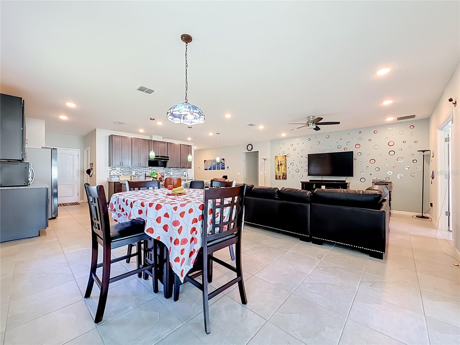 Dining Area - Living Area - Kitchen
