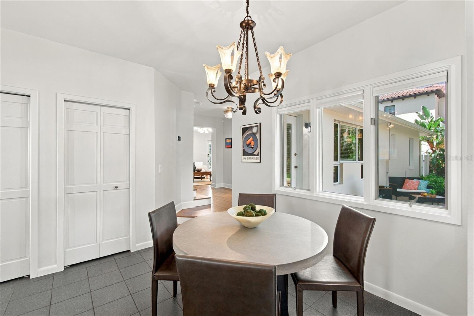 Breakfast Nook off Kitchen