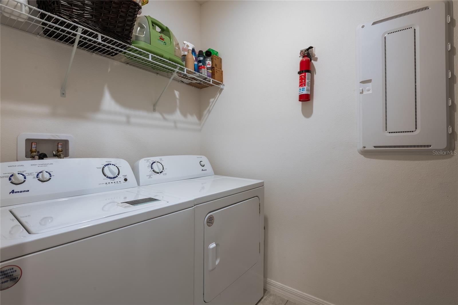 Spacious laundry room. Washer and dryer will remain with home.
