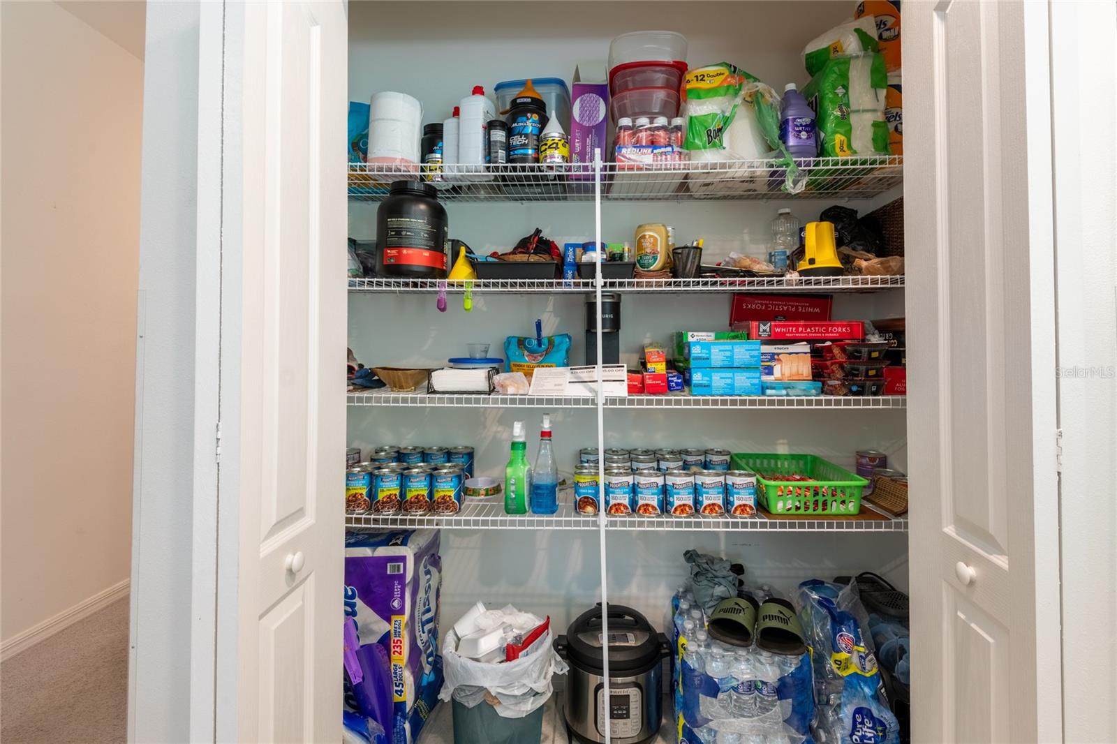 Large kitchen pantry.