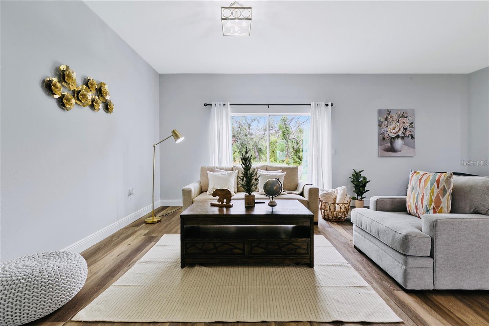 This picture is the model home.