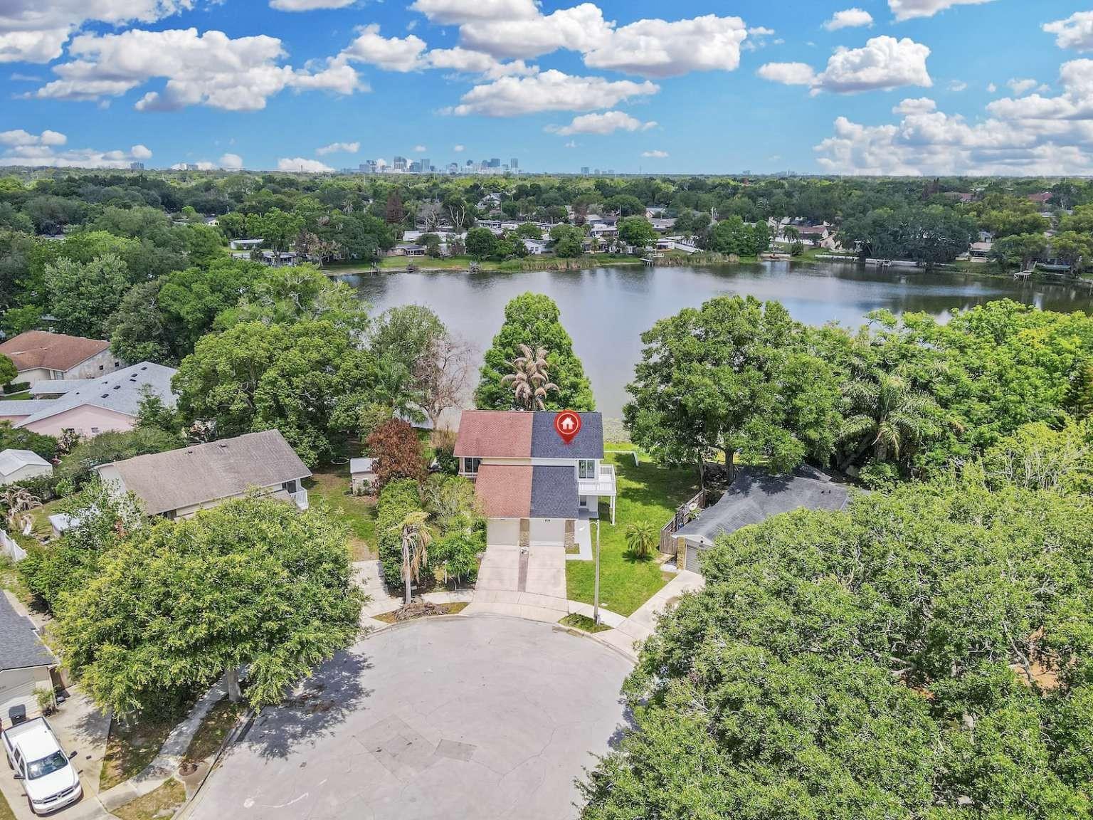 Aerial view for orientation only; not a survey or boundary representation. Aerial view for orientation only; not a survey or boundary representation.