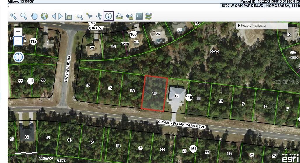 5707 W OAK PARK BOULEVARD, Homosassa, FL 34446