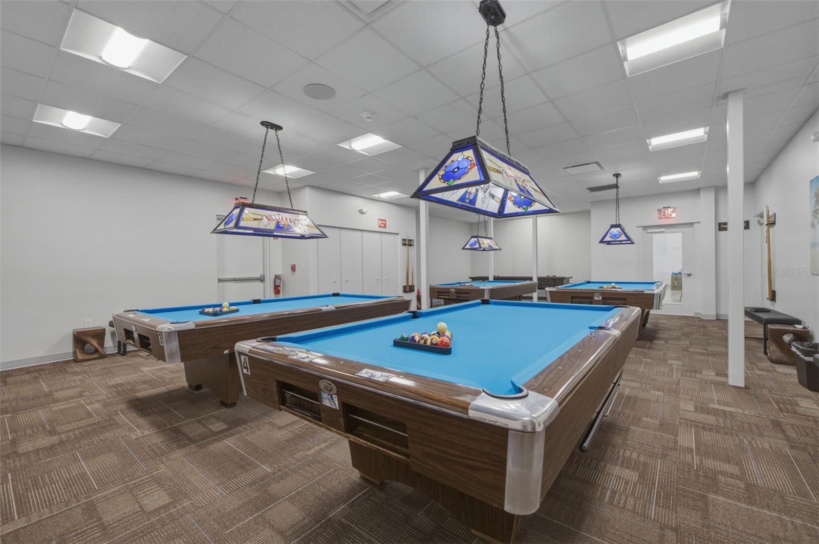 Billiards room for residents!
