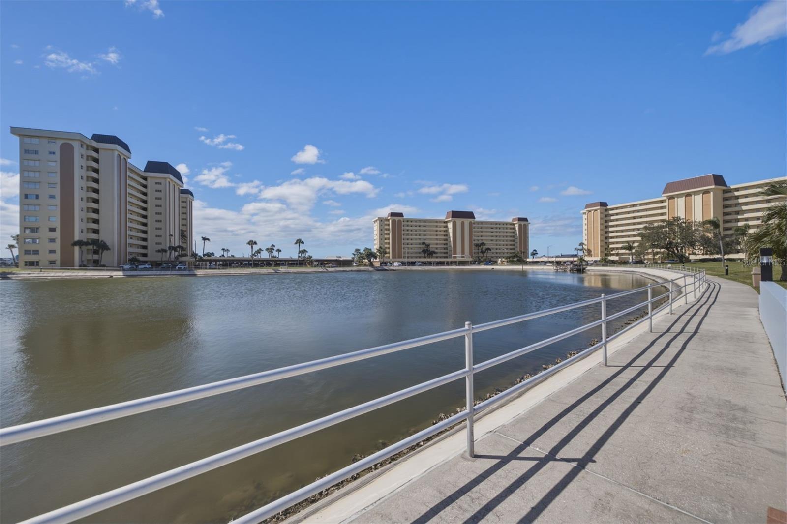 Walk along the bayou and enjoy the breathtaking sunsets