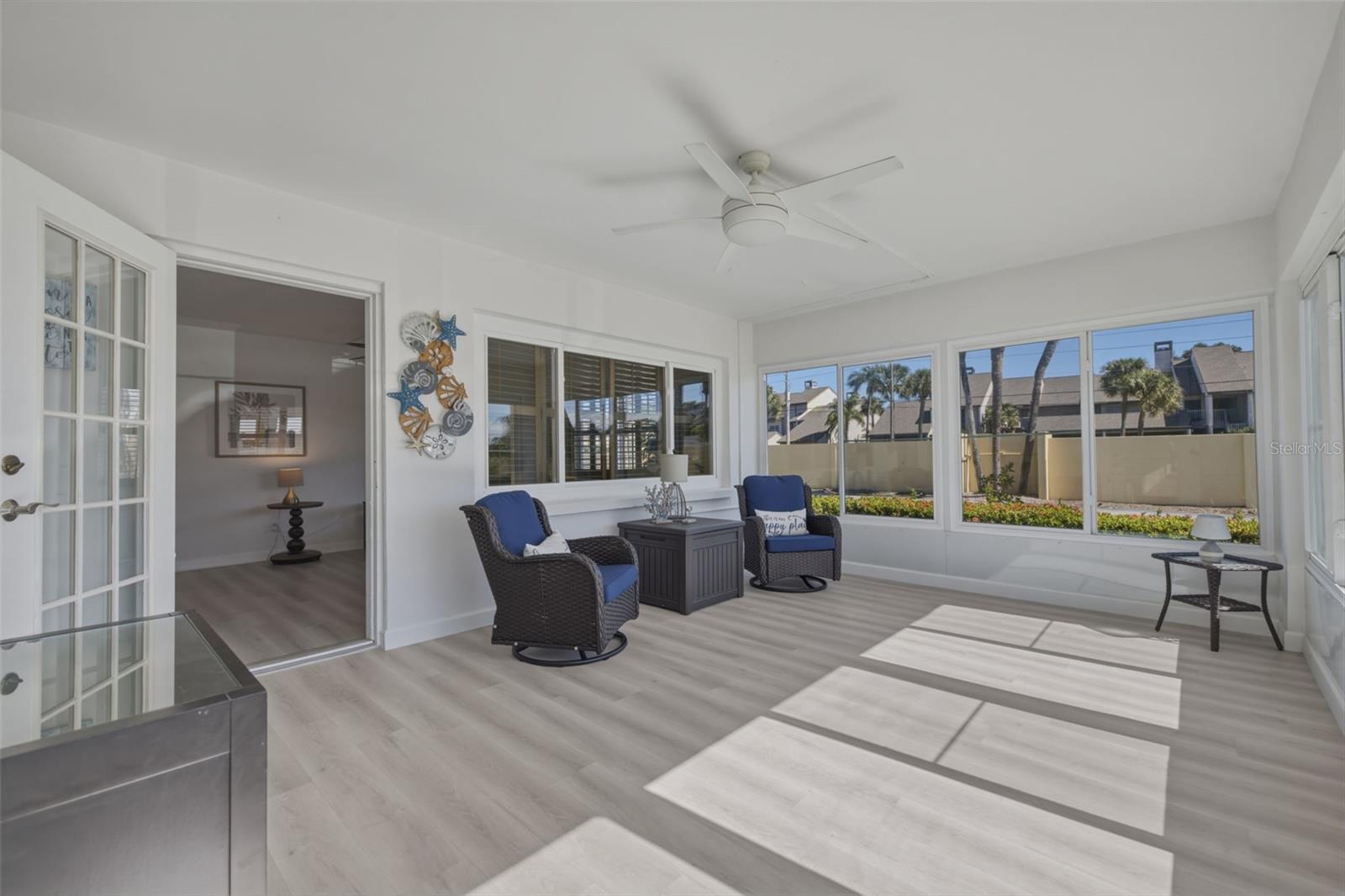 Sunroom entry!