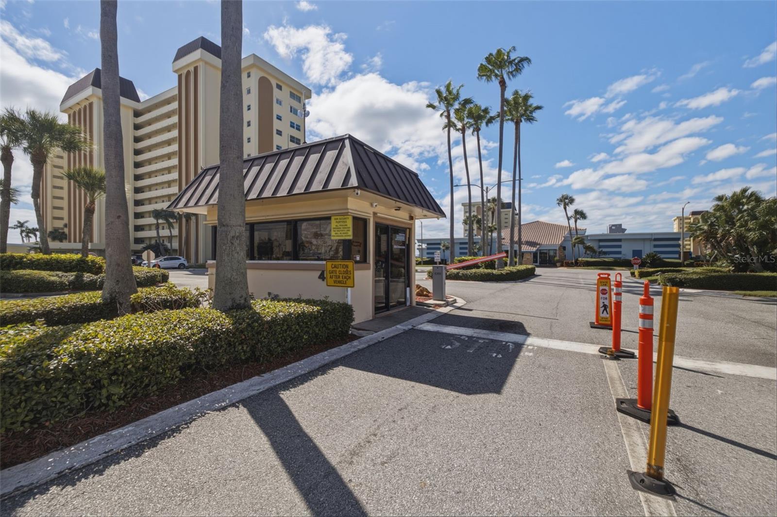 Manned gated entry