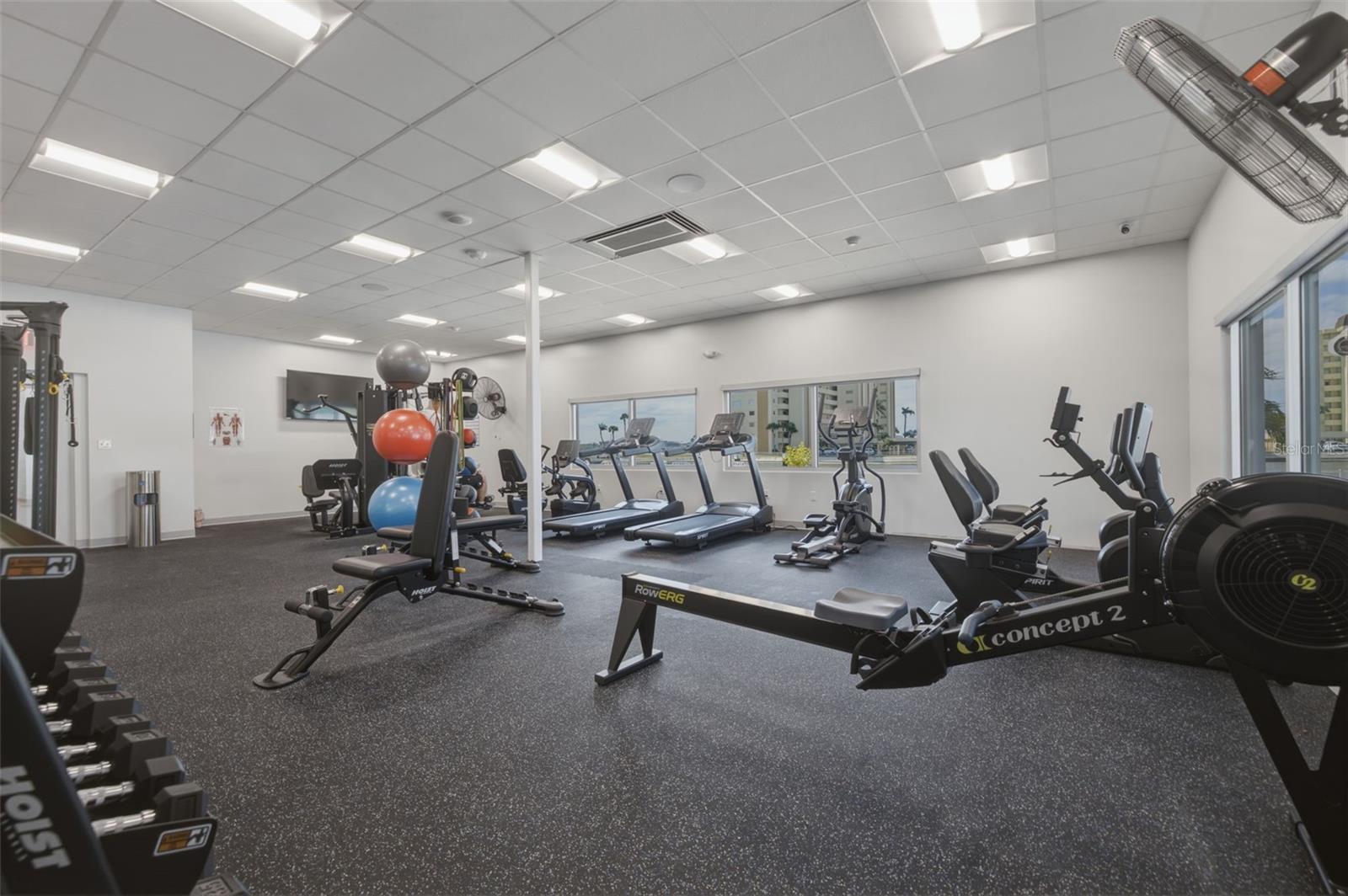 Gym newly renovated for  residents!