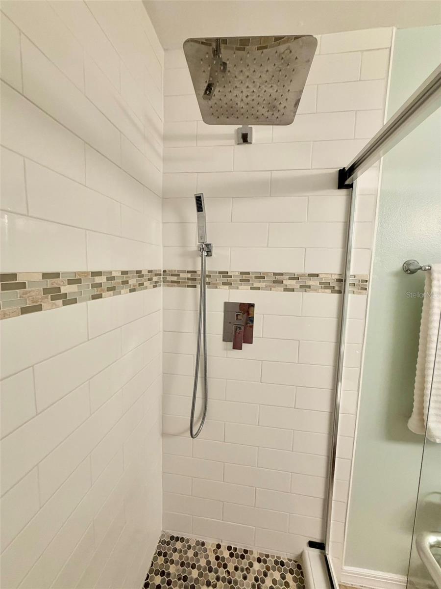 walk in shower
