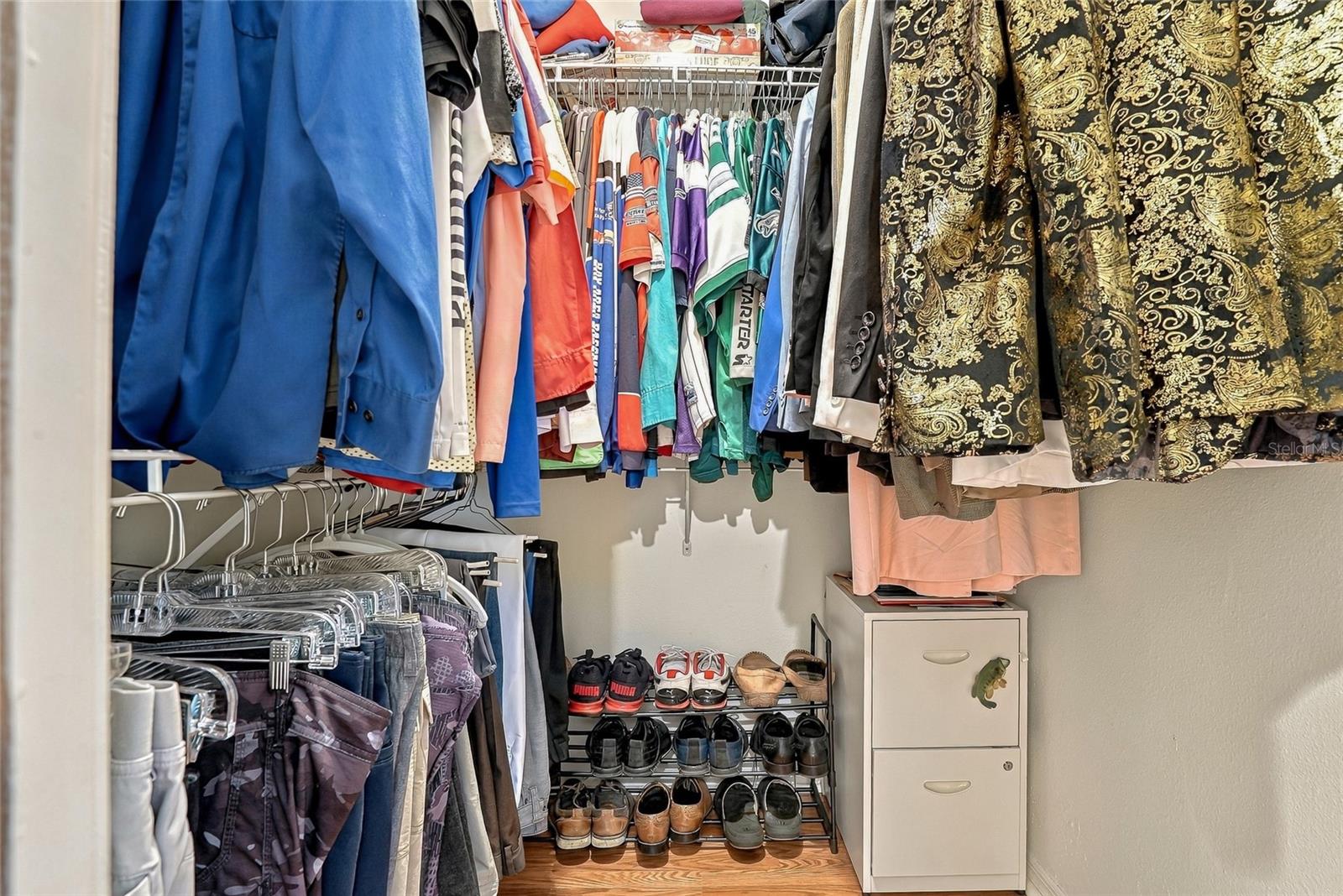 His and Hers Master Closets