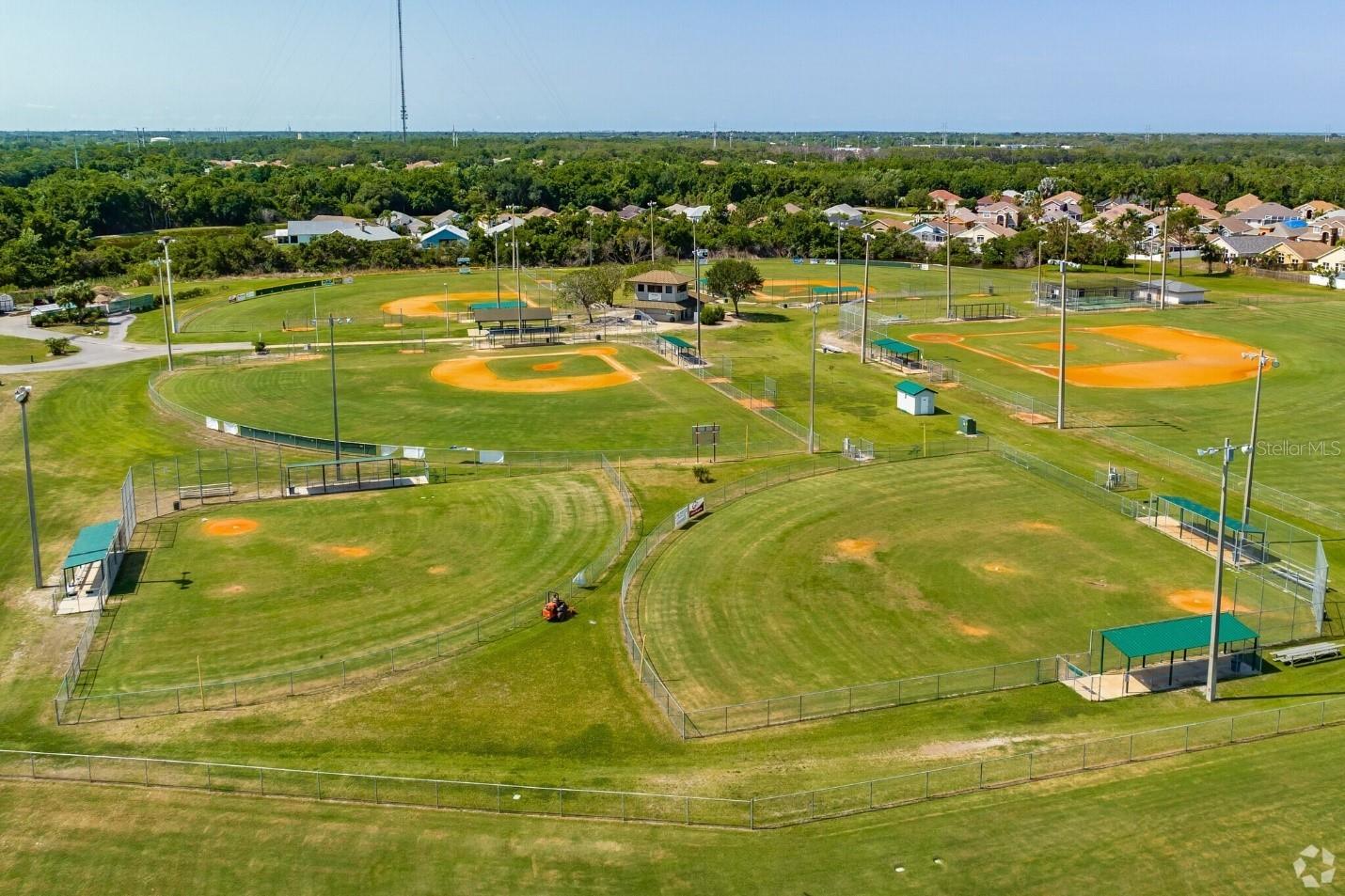 Baseball Diamonds and Soccer Fields