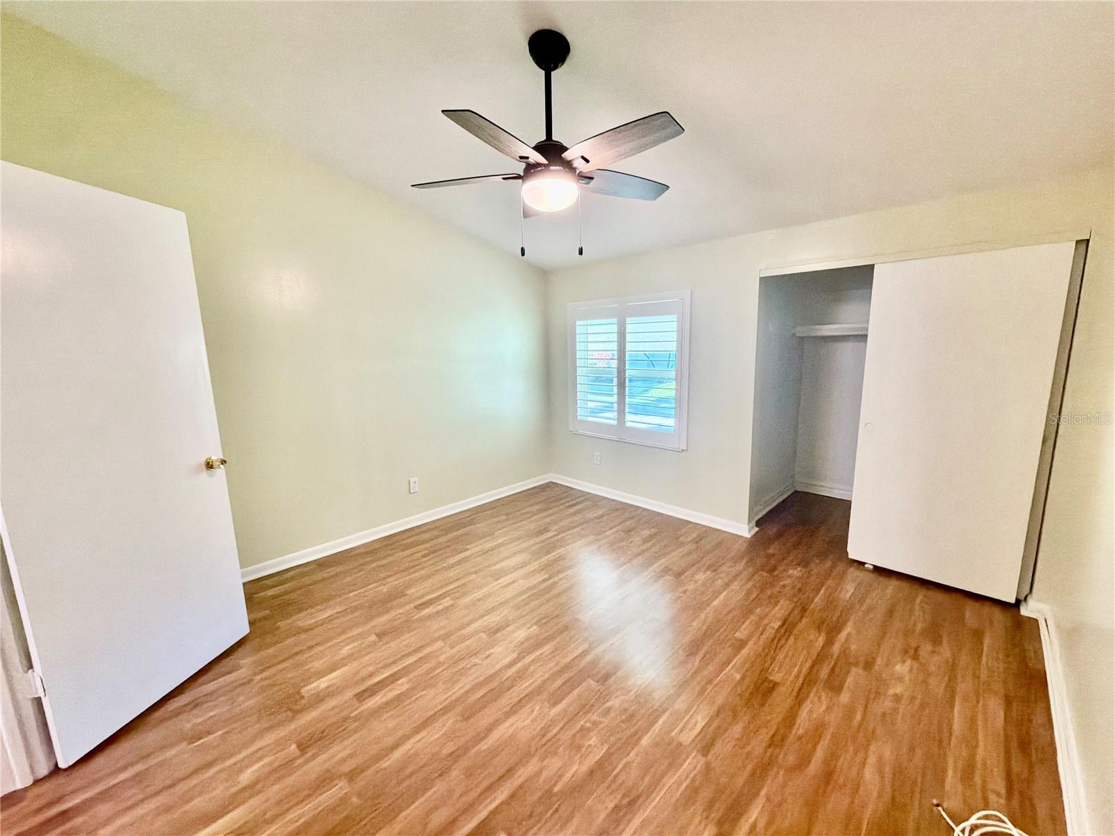 Bedroom on the top floor