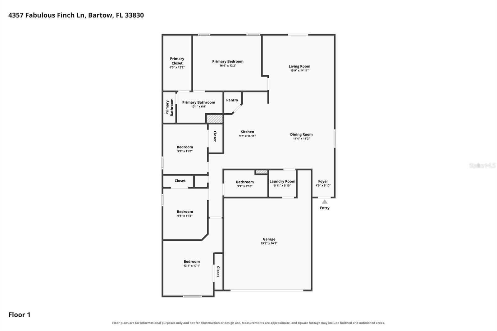 4357 FABULOUS FINCH LANE, Bartow, FL 33830