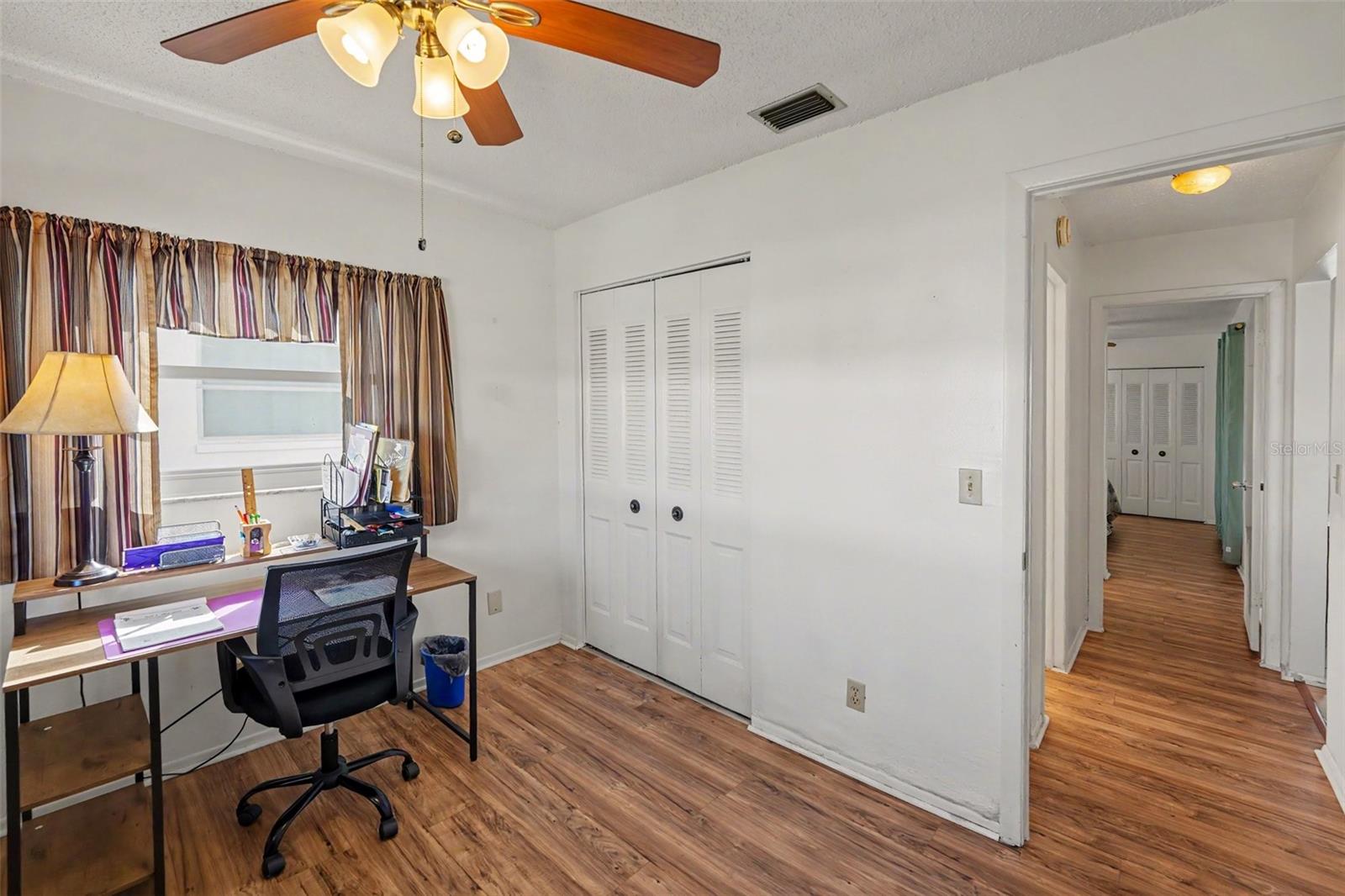 2nd Bedroom with Ceiling Fan