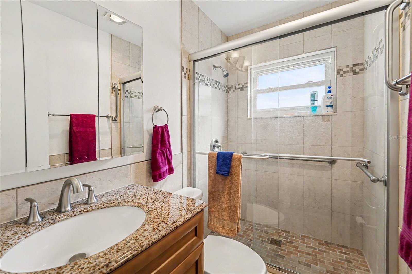 Primary En Suite Bath Room with Walk-in Shower