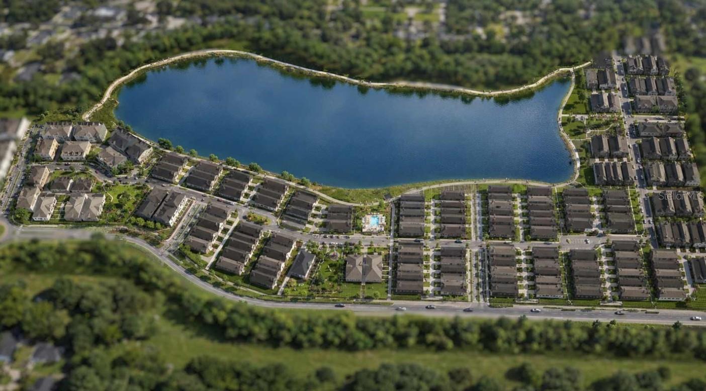 Community Aerial Rendering