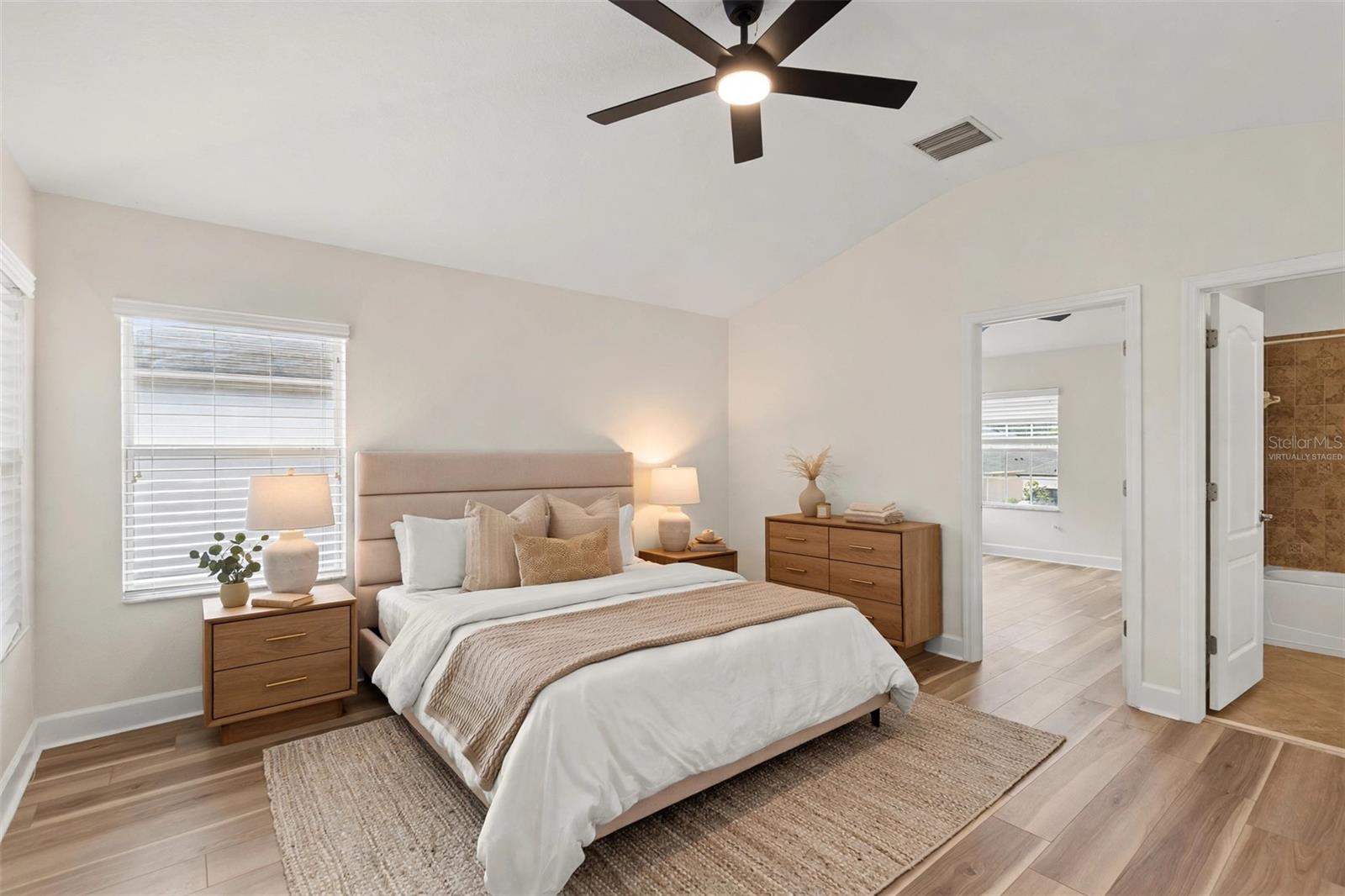 Bedroom (Virtually Staged)