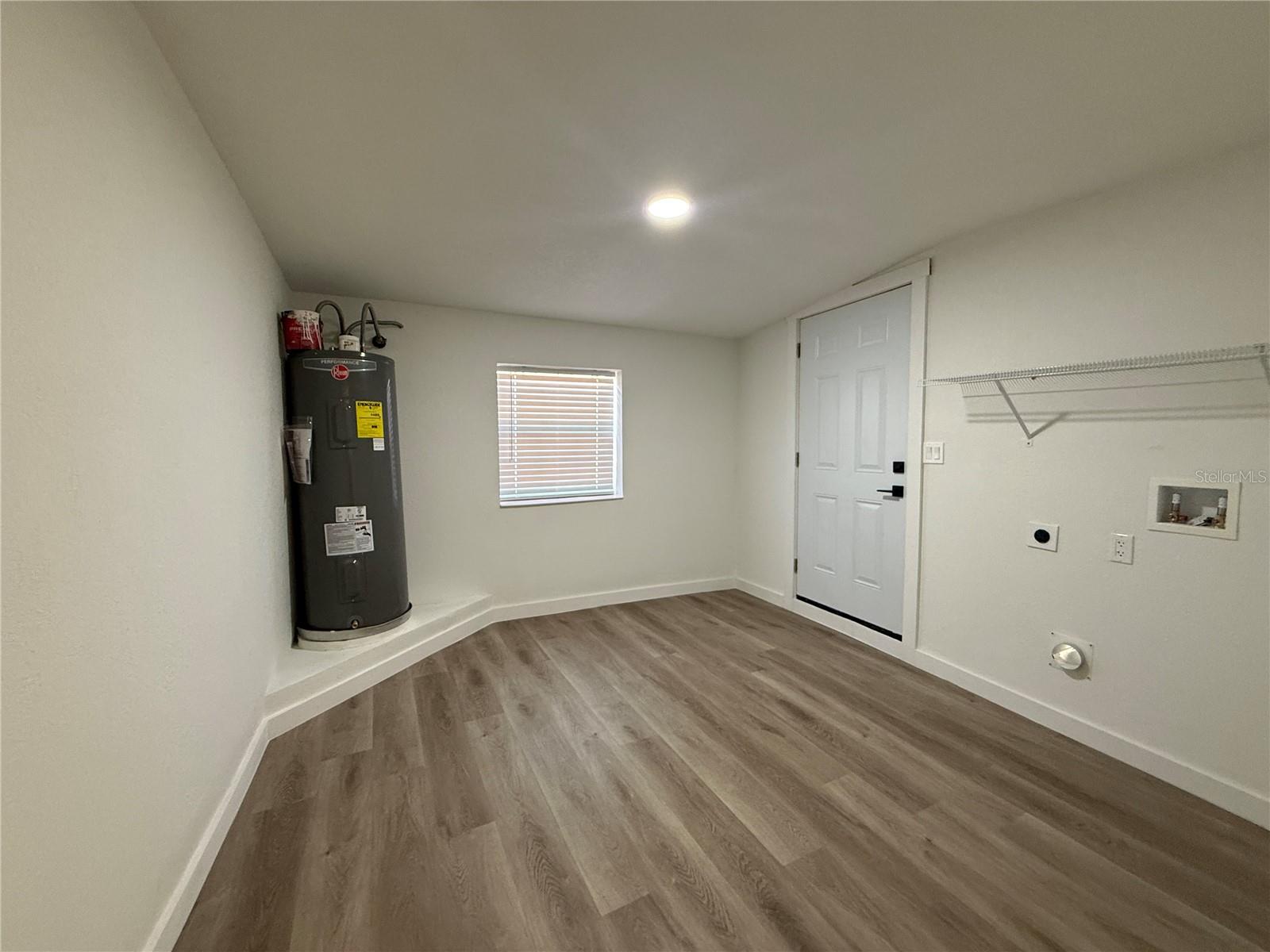 Inside Laundry room