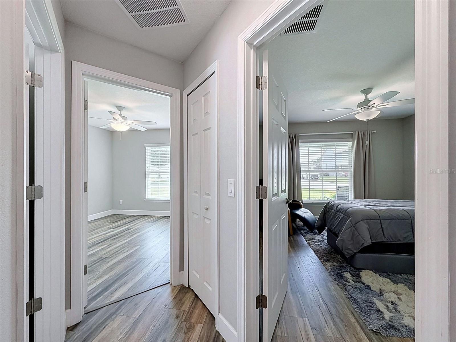 Hall to Secondary Bedrooms