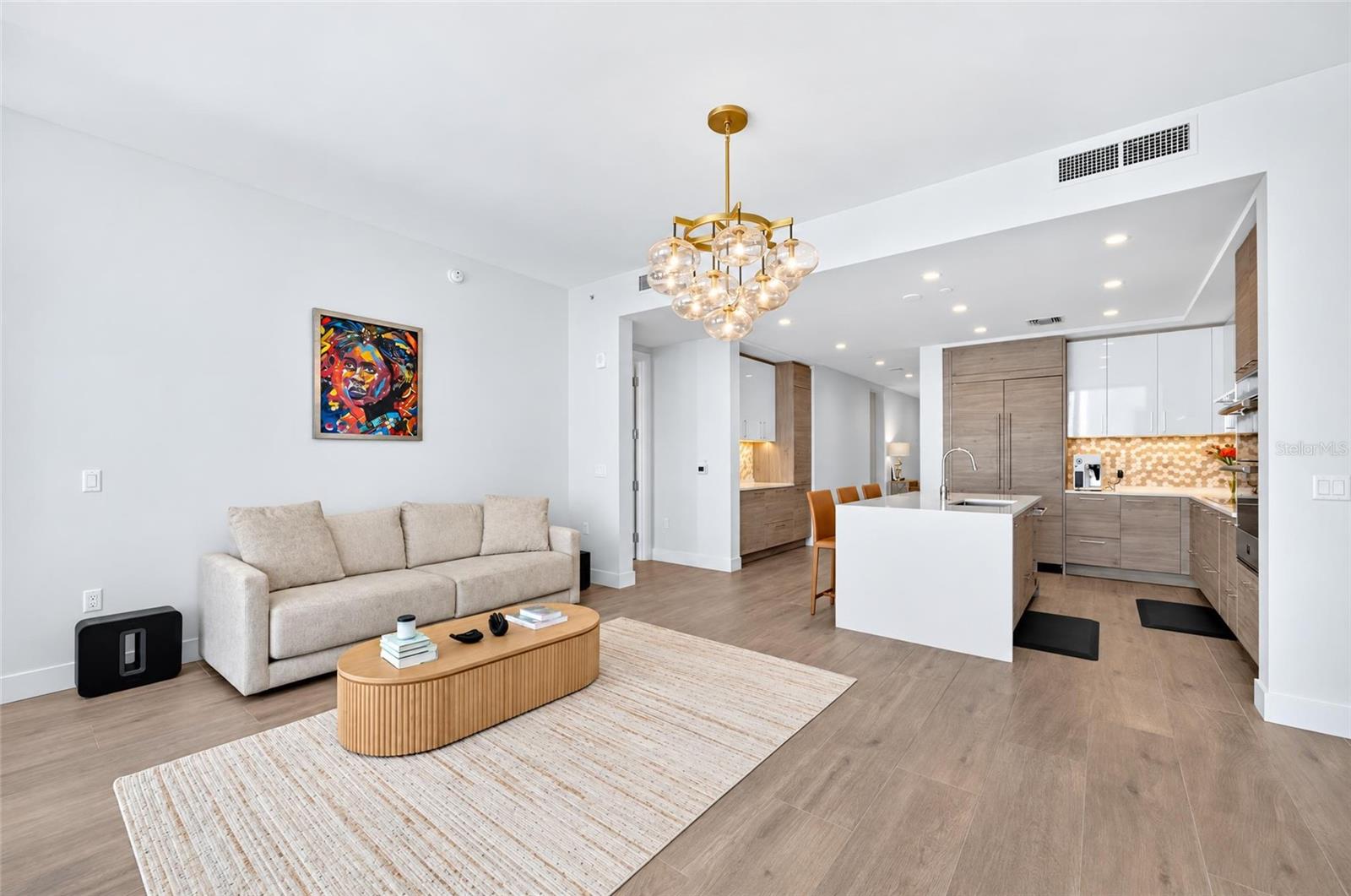Living Room View From West Terrace
