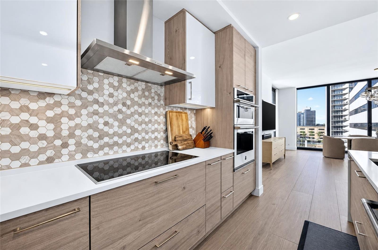 Kitchen View From Fridge