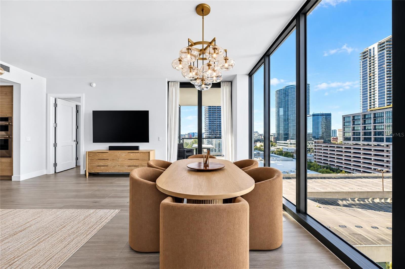 Dining Room View from East Terrace