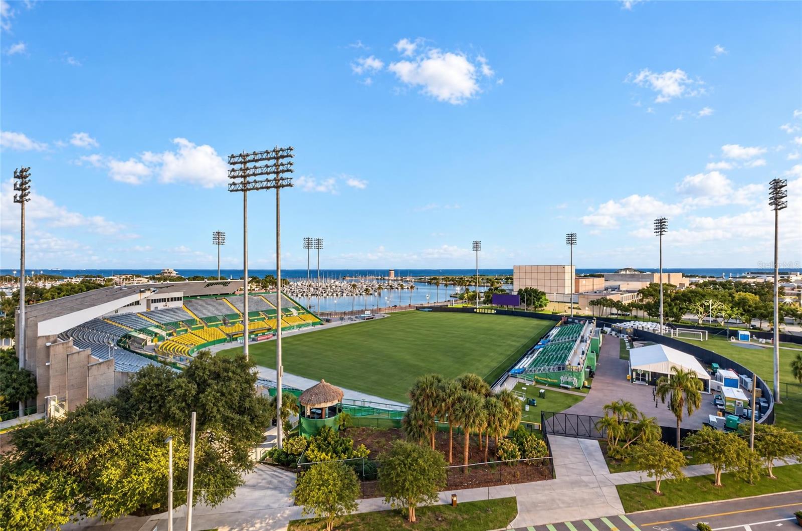 Al Lang Stadium View From East Terrace