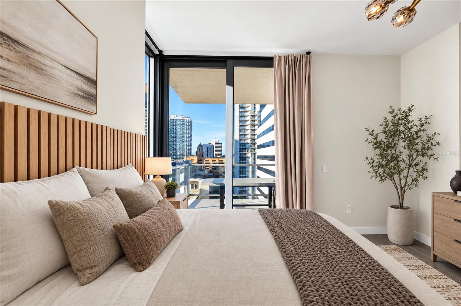 Second Bedroom North Terrace View