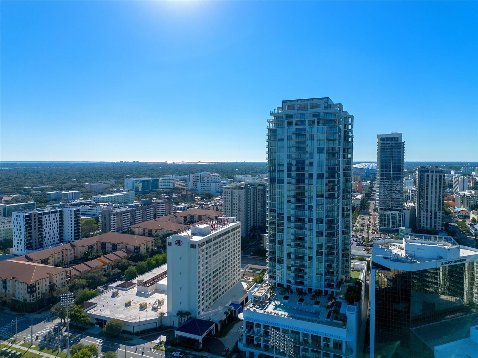 Downtown St. Petersburg Skyline
