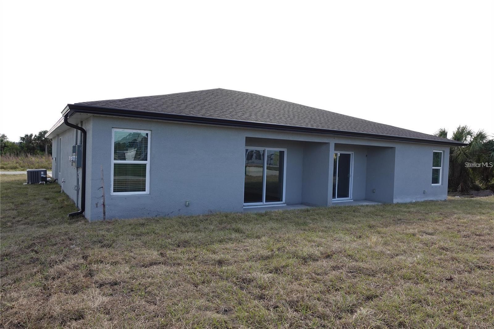 This is the model home picture.