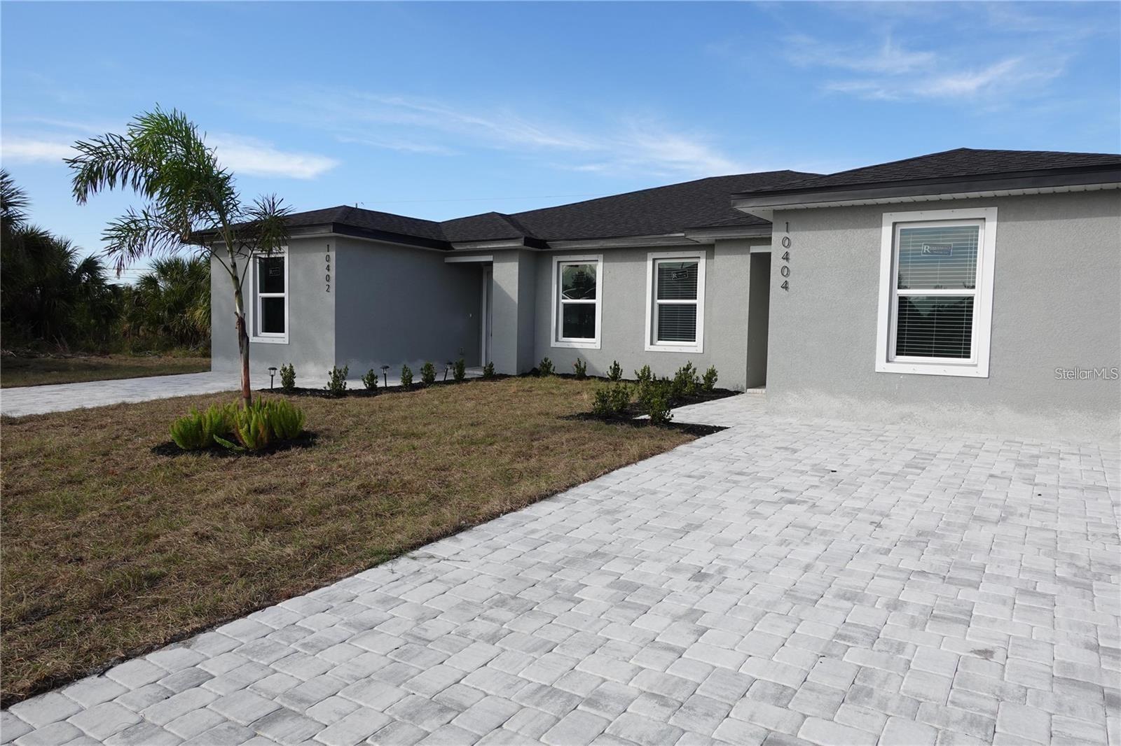 This is the model home picture.
