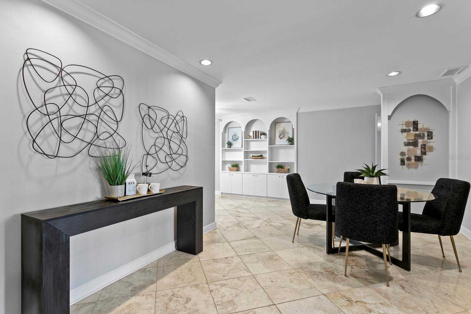 This room is to the right when you walk in.