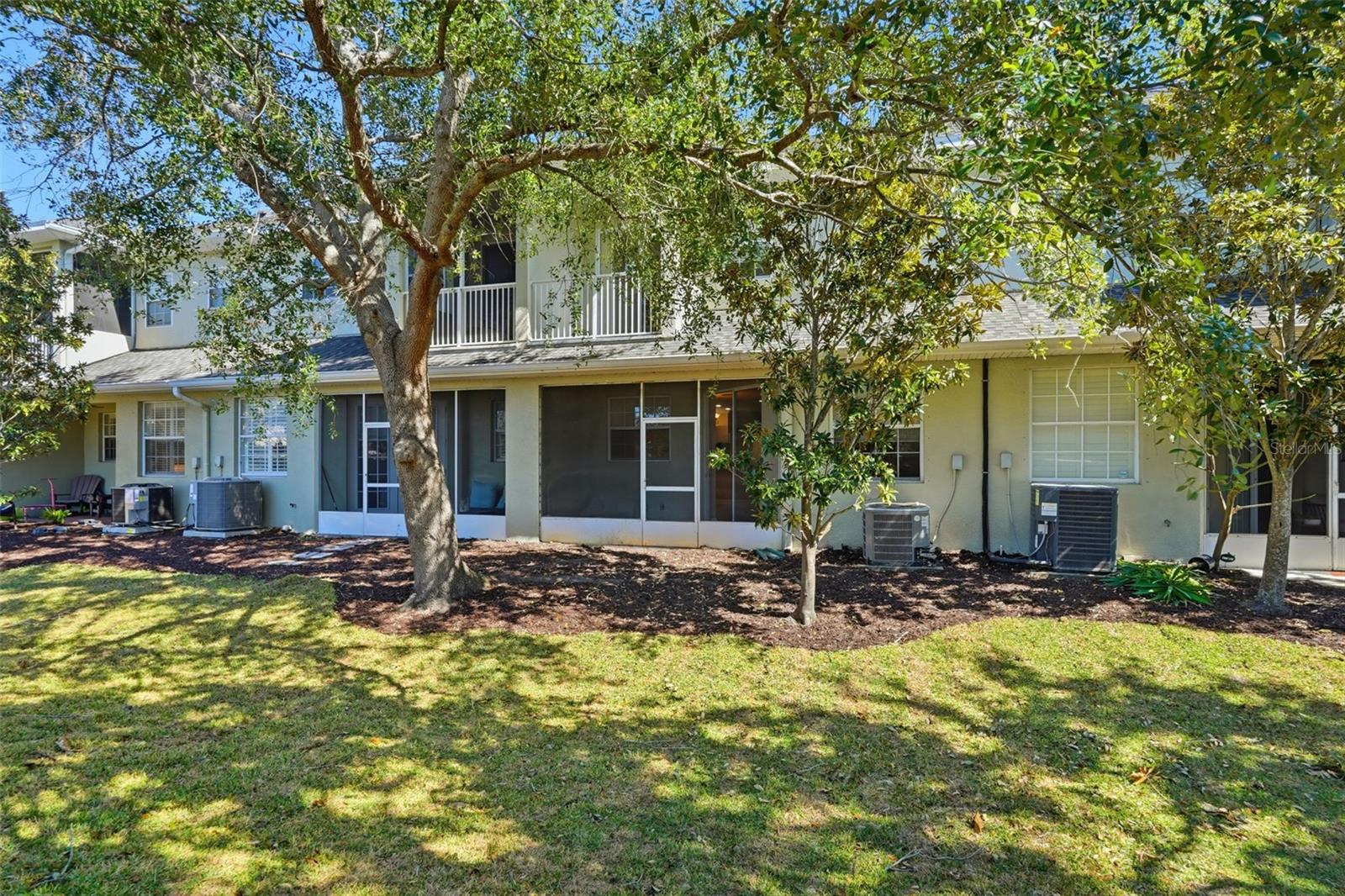 Rear of home