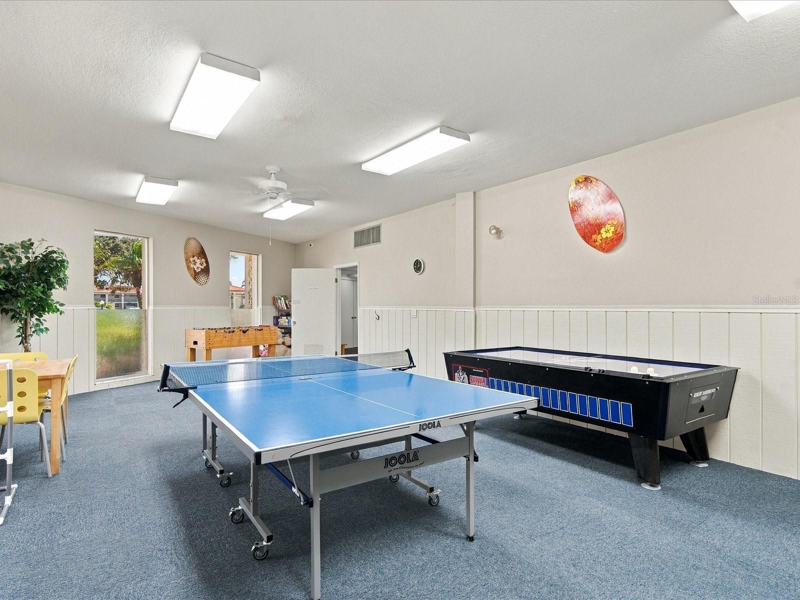 Community Table Tennis / Game Room