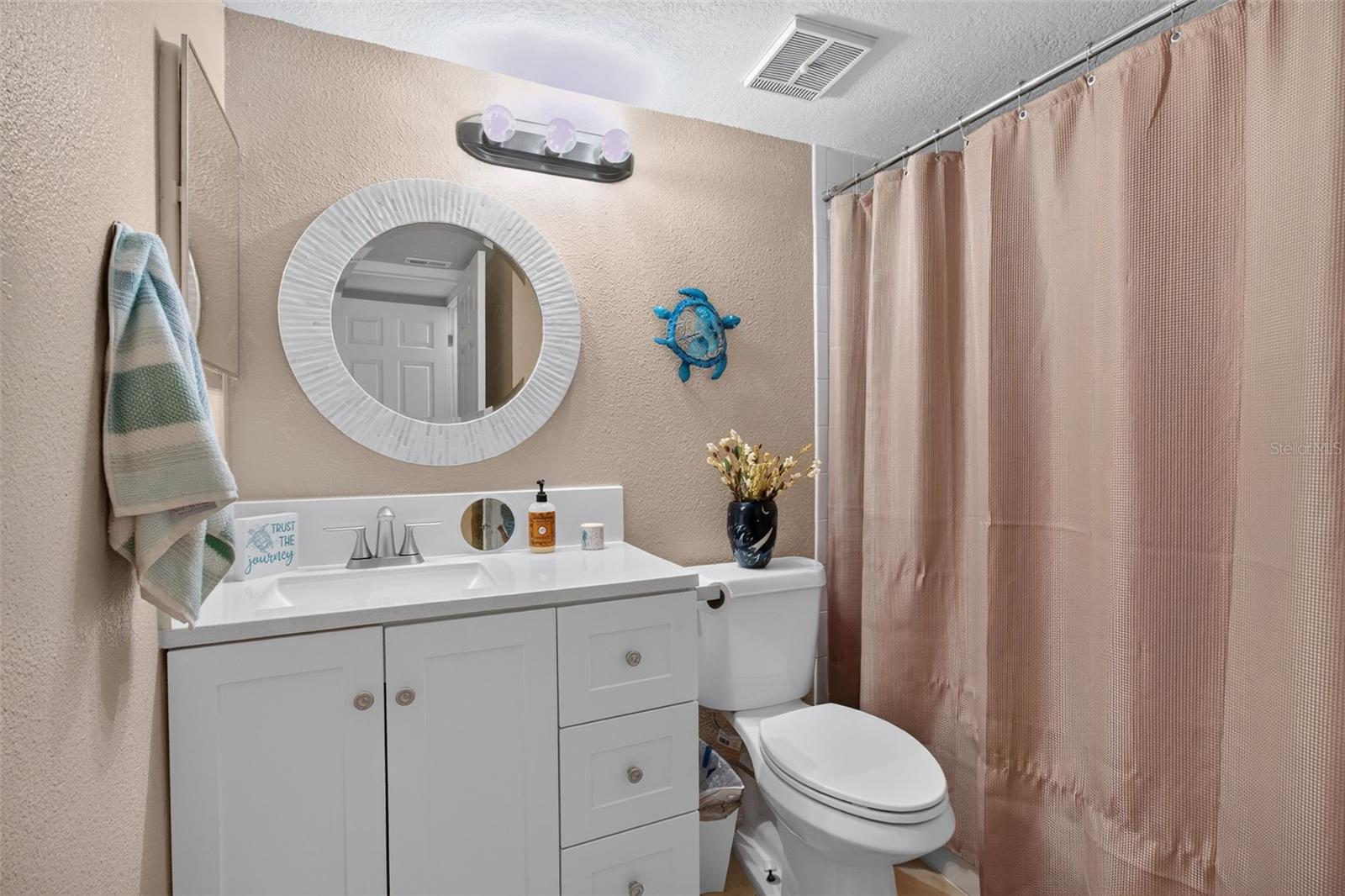2nd bath, new vanity
