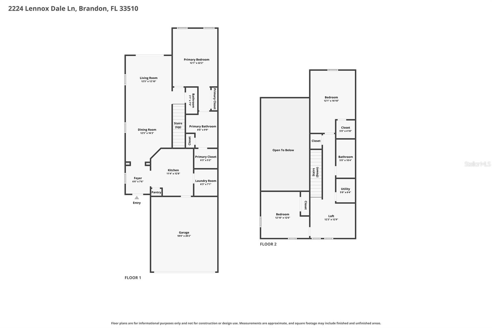 2224 LENNOX DALE LANE, Brandon, FL 33510