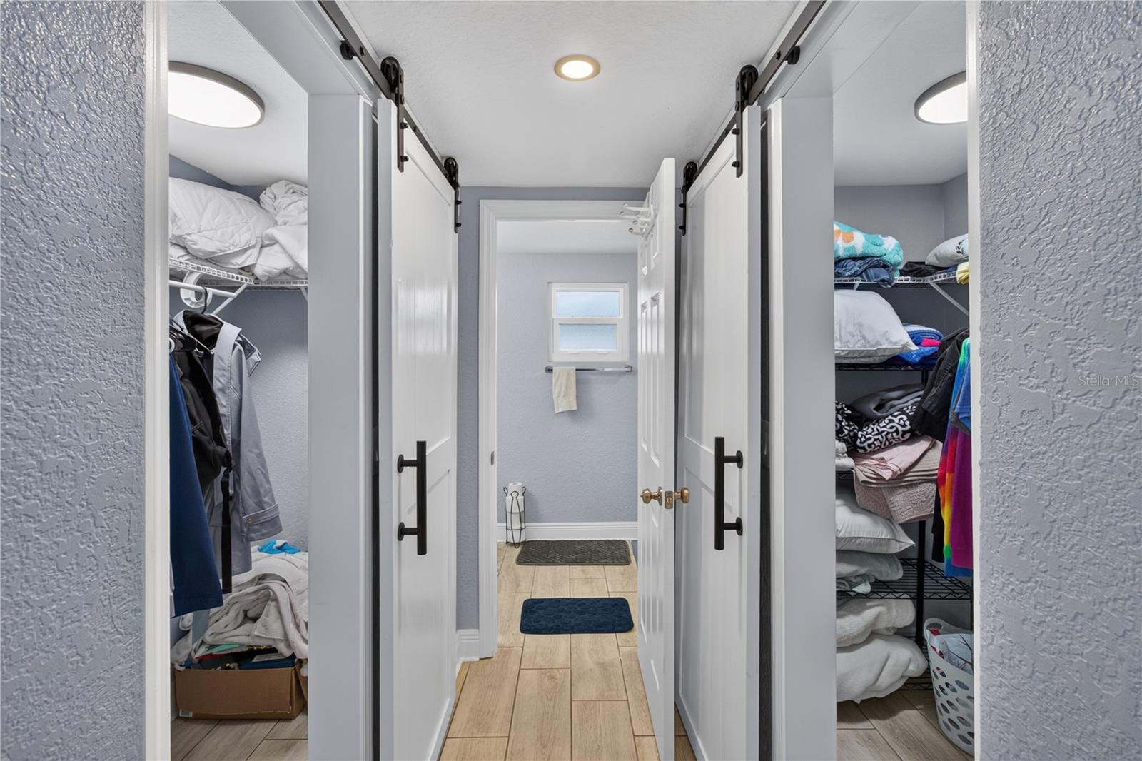 Hall to bathroom