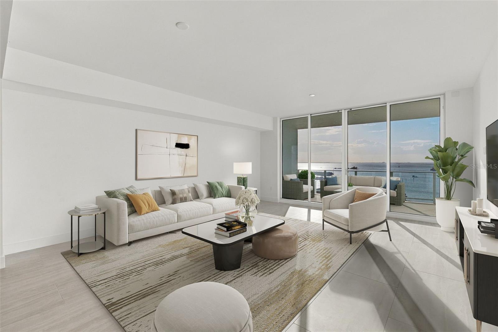 Living Room-virtually stage