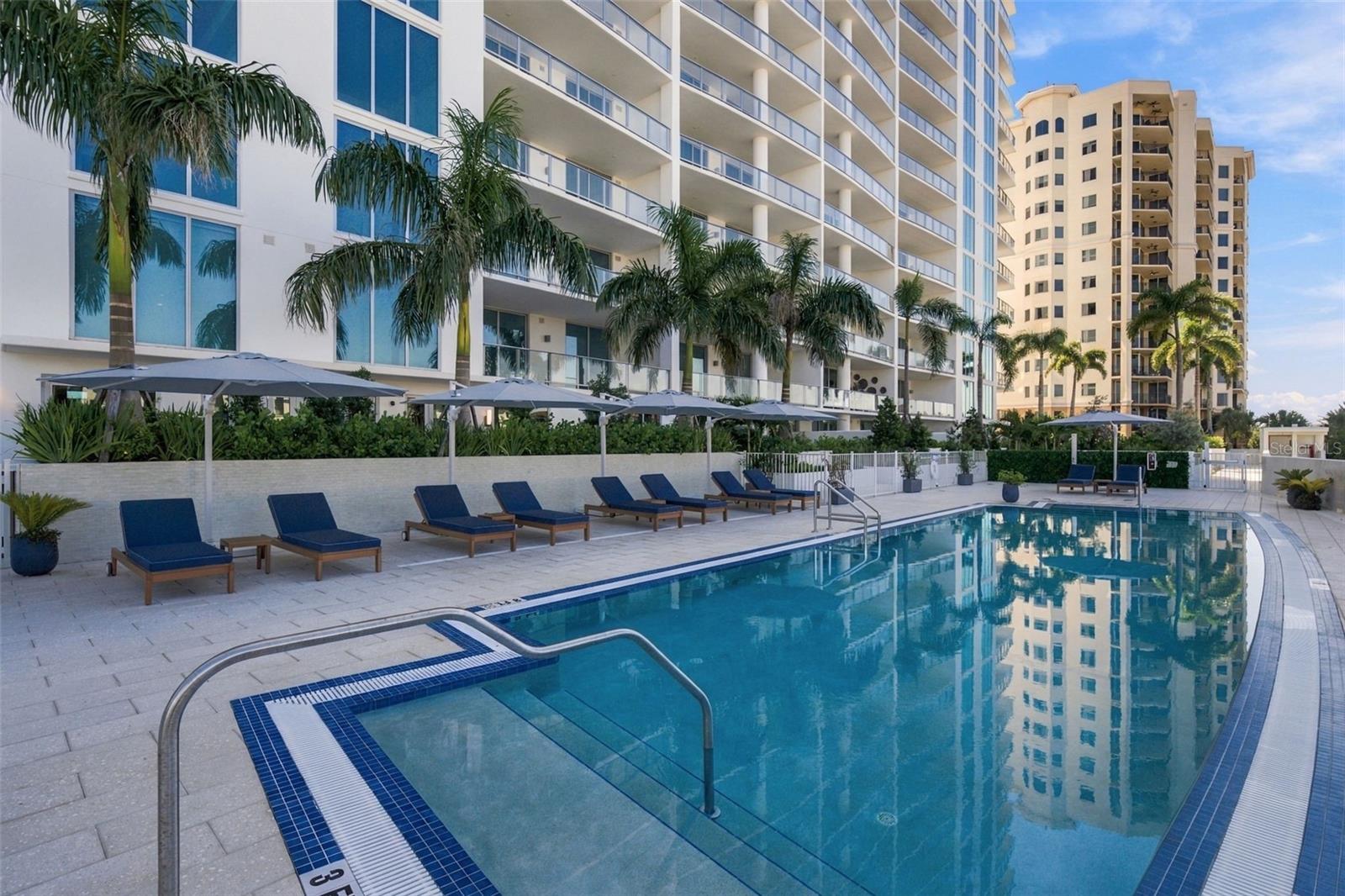 Third floor pool