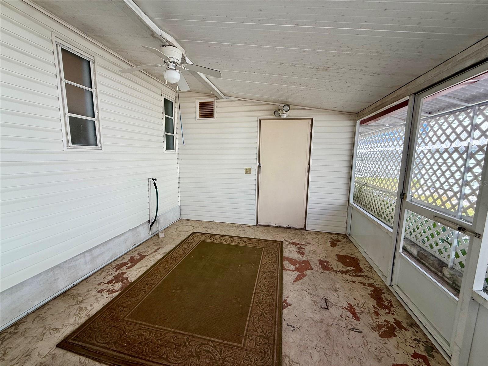 Carport Screened Room