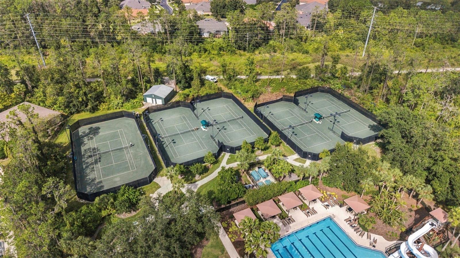 Tennis courts