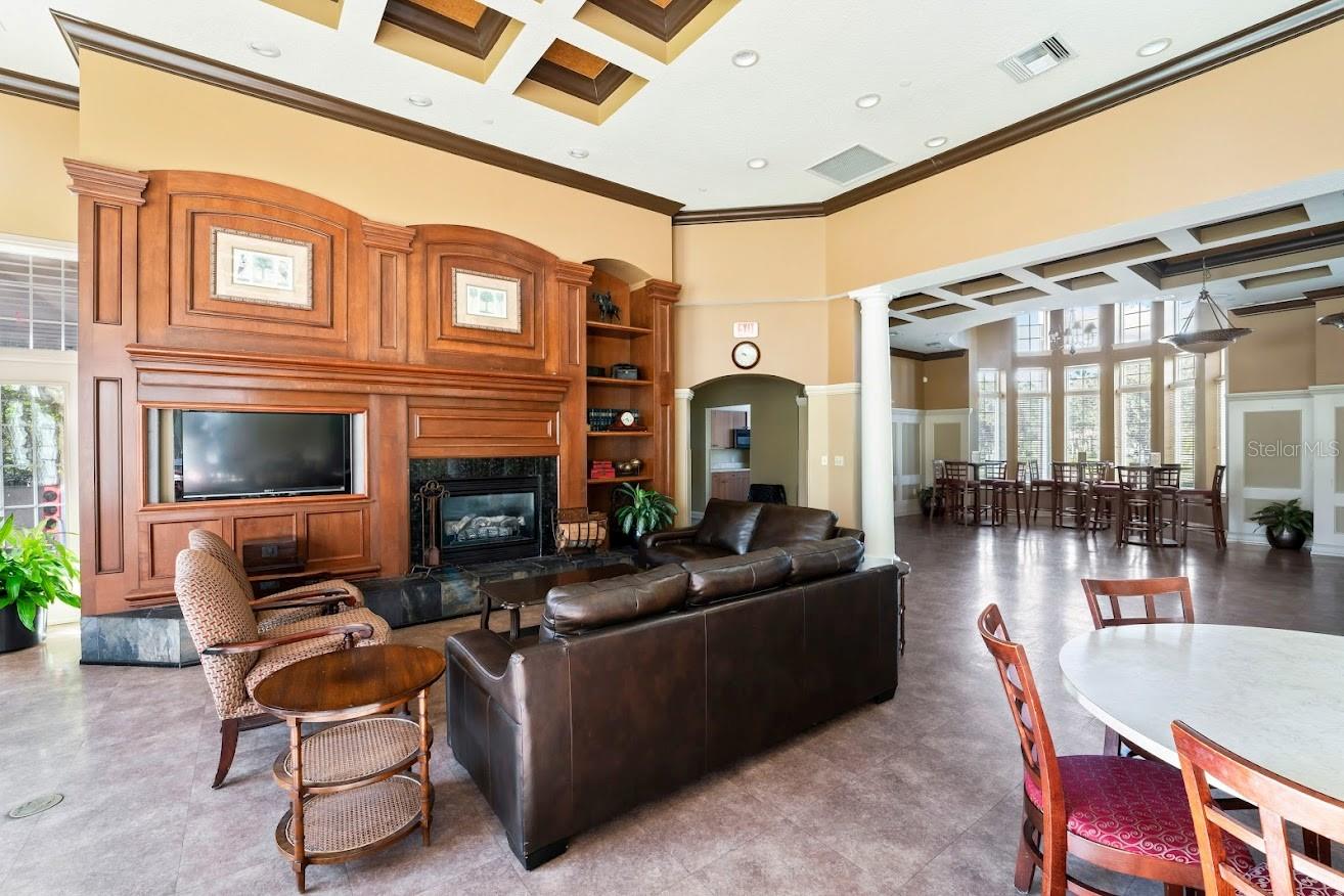 Club House Fireplace