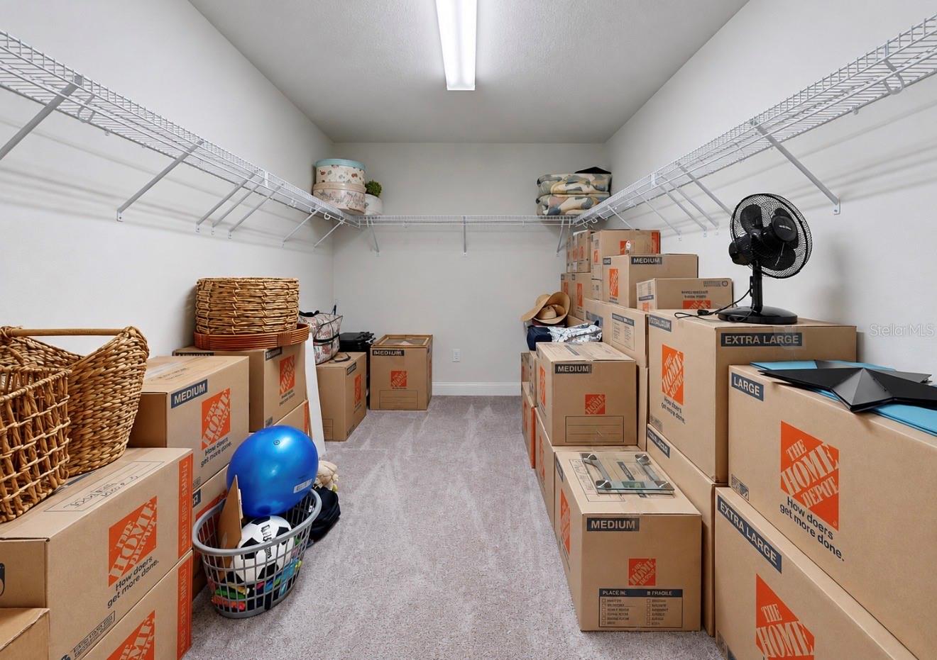 MASSIVE Primary Closet