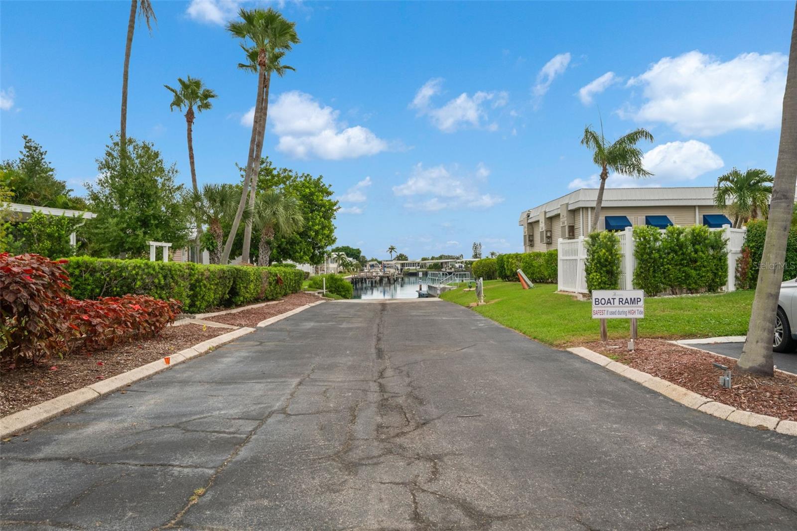 Second boat ramp