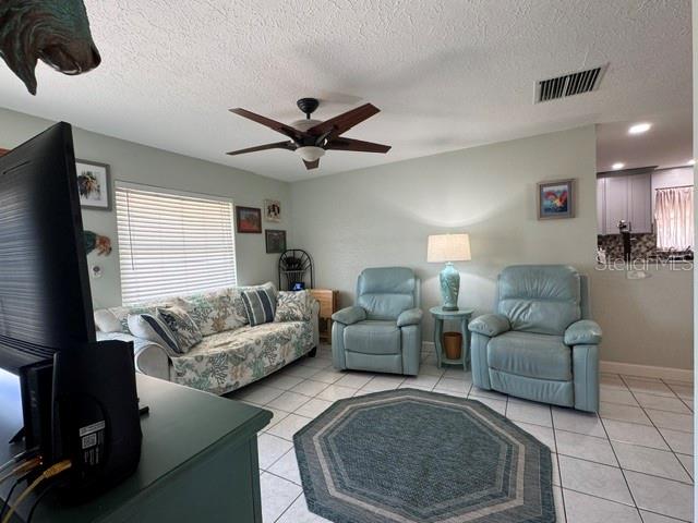 Living room view from hallway