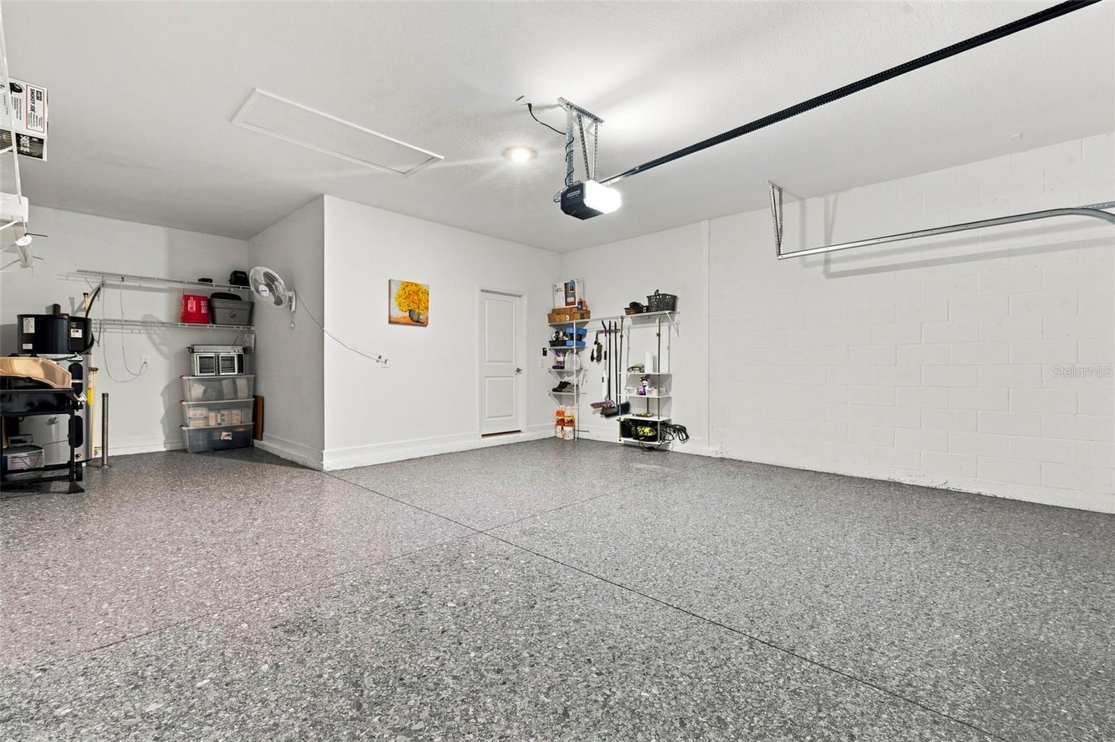 Epoxy Flooring in the garage
