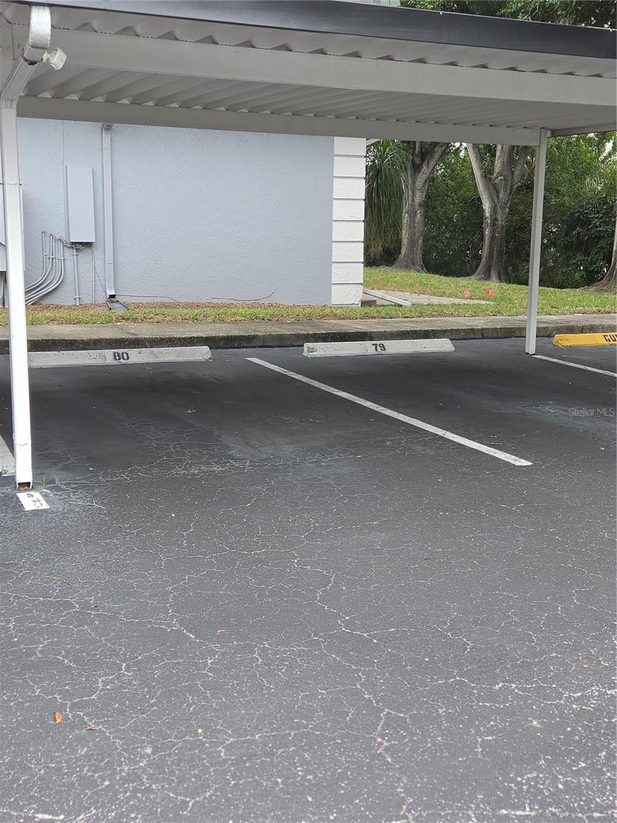 Carport #80, just steps from your front door