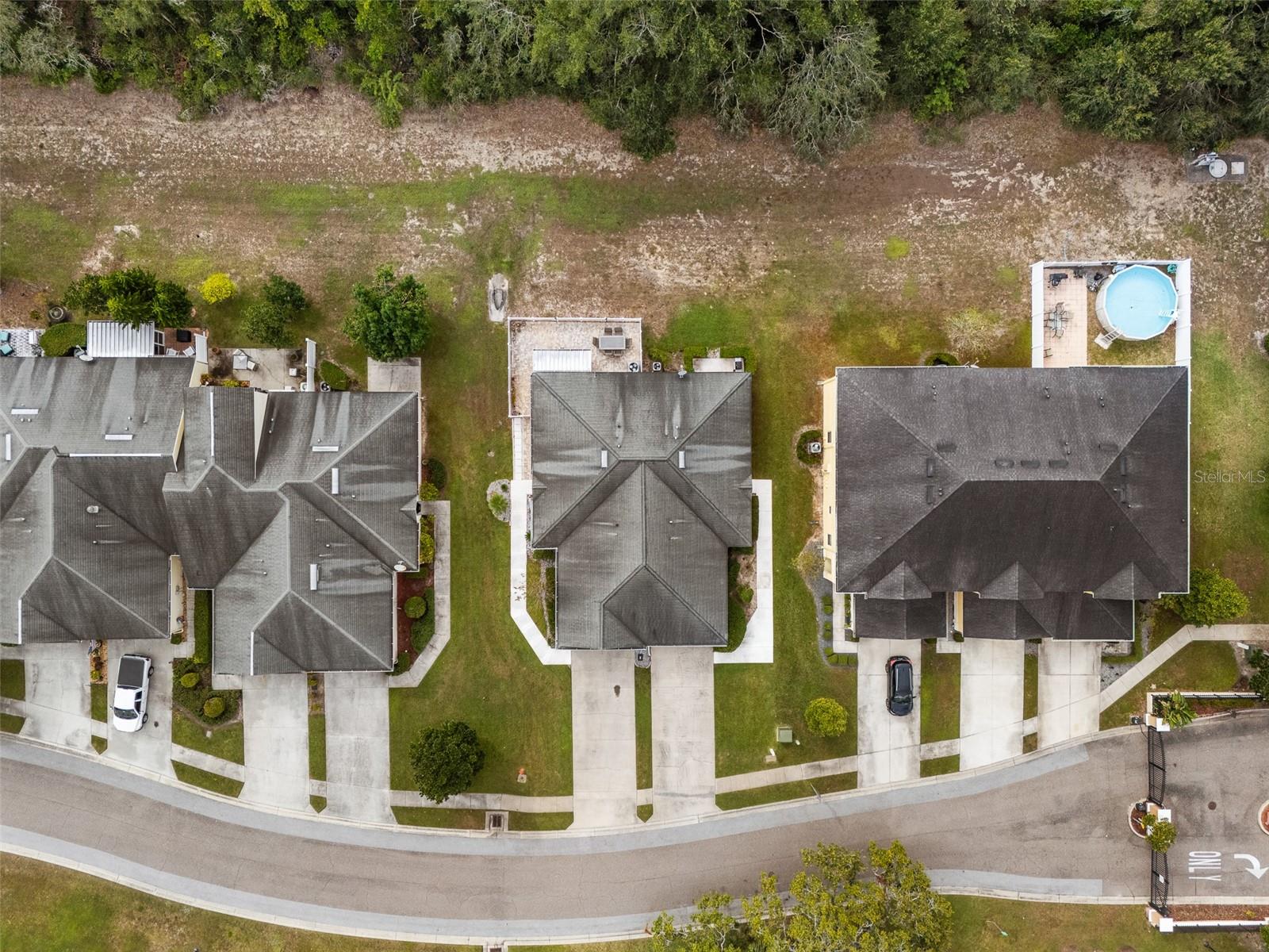 Overhead view