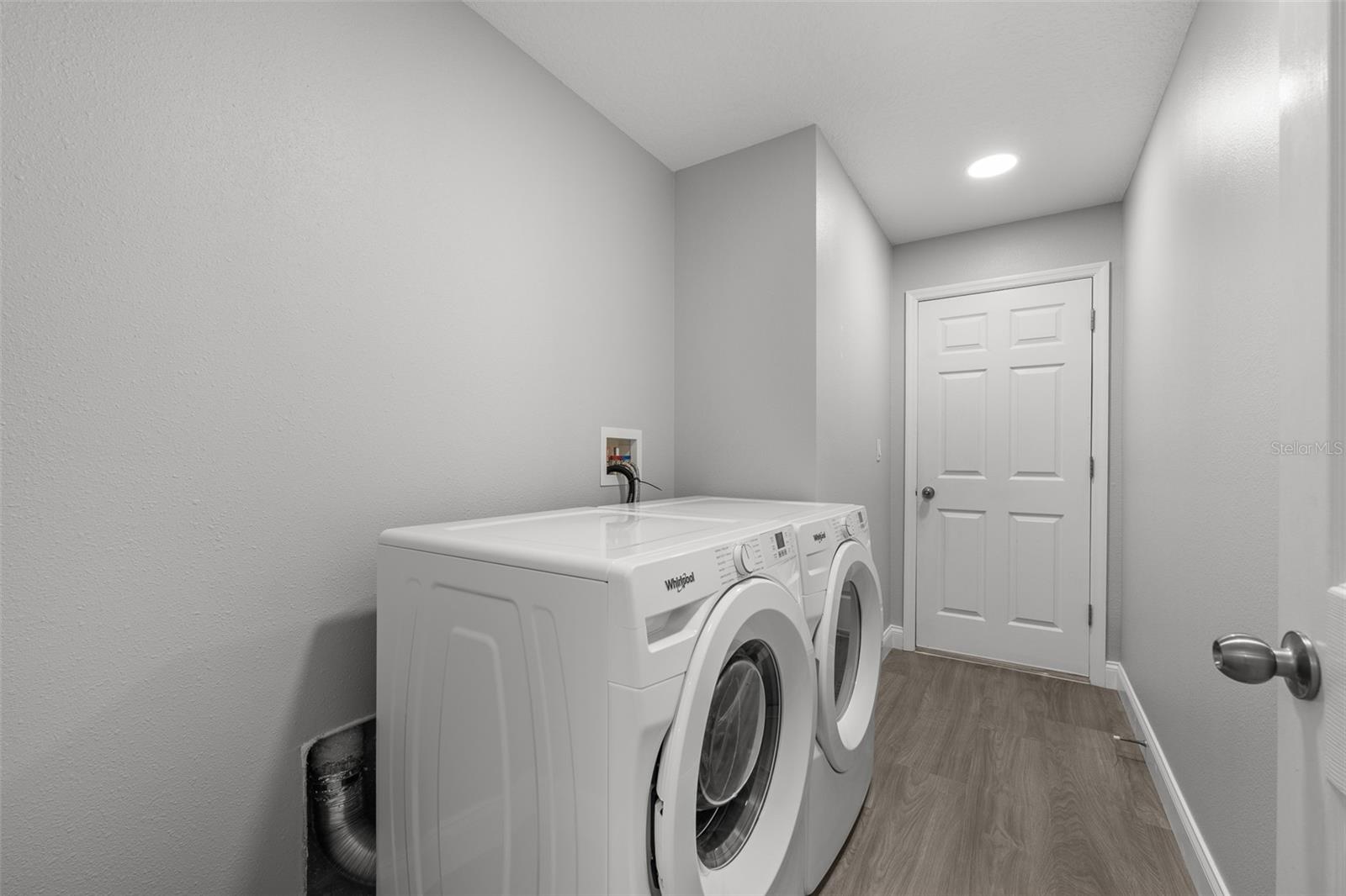 Laundry room/Door to garage